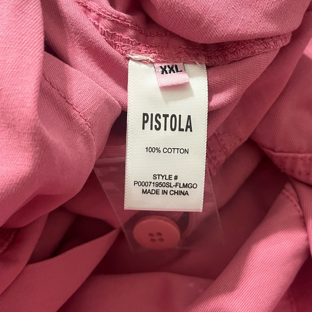 PISTOLA Grover Jumpsuit in Flamingo Pink - Picture 9 of 12